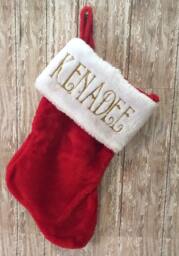 Custom Monogrammed Christmas Stocking - thumbnail 3