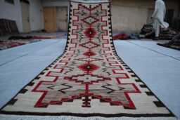 3x8 Ft White Kazak Runner Rug - Afghan Luxury Brand New Medallion Turkish Area Rug, Beautiful Living Room