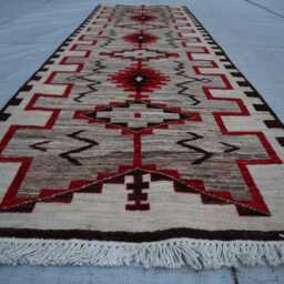 3x8 Ft White Kazak Runner Rug - Afghan Luxury Brand New Medallion Turkish Area Rug, Beautiful Living Room - thumbnail 2