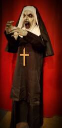 Free Standing Valak The Nun Movie Inspired Full Size Halloween Prop - thumbnail 2