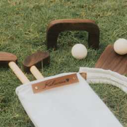 Personalized Wooden Golf Set For Kids, Outdoor Toy Game, Children's Sports Gift, Toddler Activity, Birthday Gift Idea - thumbnail 2