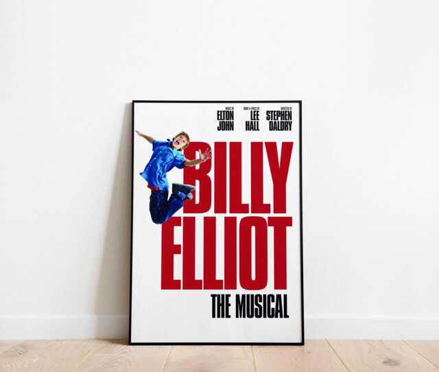 Billy Elliot Musical Theatre Print Poster