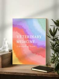 Veterinary Medicine Print - Wall Art, Artwork, Print, Poster, Gifts - thumbnail 1