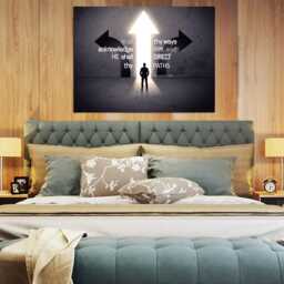 Proverbs 36 #1 Kjv in All Thy Ways Acknowledge Him Scripture Art, Framed Bible Verses, Religious Framed Art, Wall Hangings, Christian - thumbnail 3