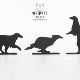 Acrylic Borzoi Dog Ornaments, Tv Topper, Russian Wolfhound Decor - thumbnail 3