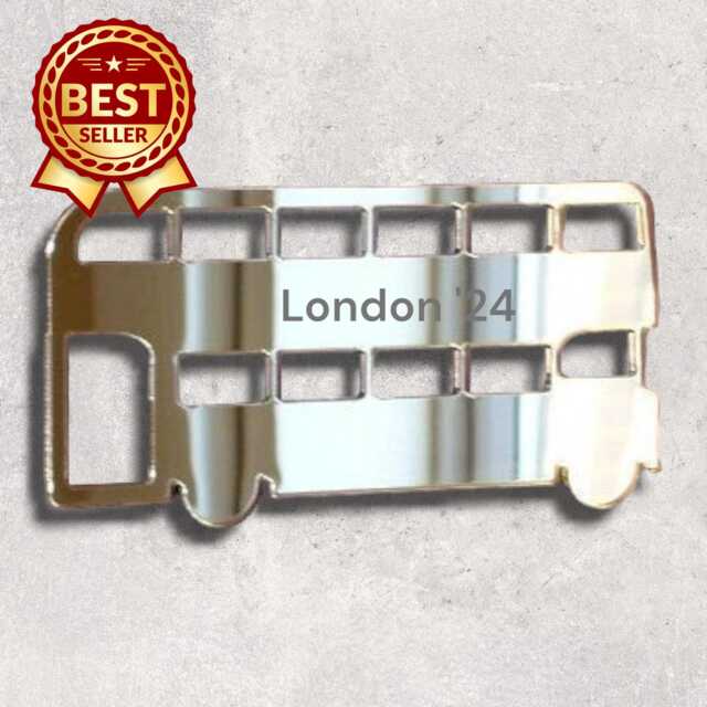Personalized Acrylic Mirror Wall Art Shatterproof, Engraved - image 1