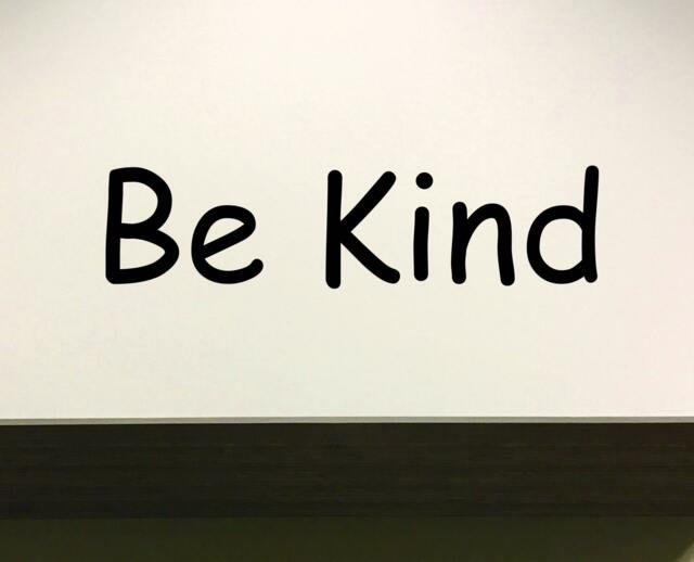 Classroom Wall Decal, Decor, Be Kind Decor Sign - image 1