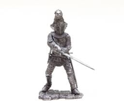 Tin 54mm France. Louis De Nevers, Count Of Flanders. 14 Century 132 Scale - thumbnail 1