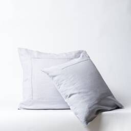 Set Of 2 Washed Linen Pillow Covers European Flax, Envelope Closure - thumbnail 3