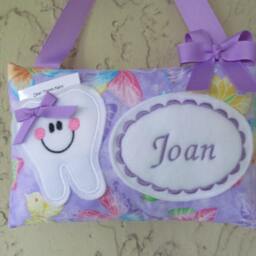 Personalized Tooth Fairy Pillow, Children's Keepsake, Custom Holder, Kids Gift, Gift - thumbnail 2