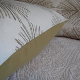 2 Color Optionstribal Leaf. Black.greige, Taupe, Khaki.pillow Cover. Home Decor.farmhouse.toss Pillow.throw Pillow.slipcovers - thumbnail 3