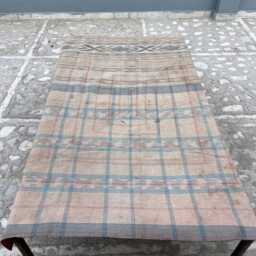 Boho Vintage Patchwork Kantha Quilt Reversible Block Print Cotton Handmade Throw Blanket - thumbnail 4