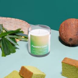 Pandan Cake Soy Wax Candle - Coconut Cream Scented - thumbnail 2