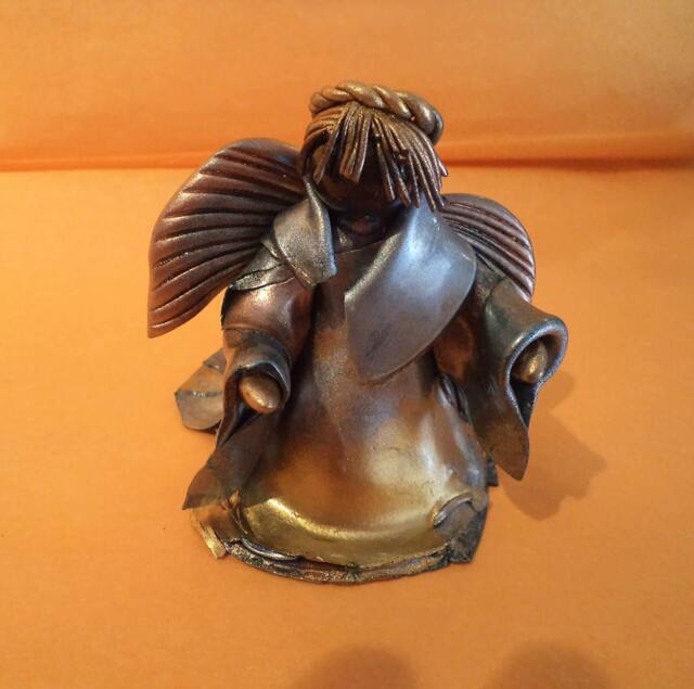 Angel, Miniature Resin Sculpture, Unique Pieces Entirely Handmade - image 1