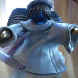 Angel, Miniature Resin Sculpture, Unique Pieces Entirely Handmade - thumbnail 2