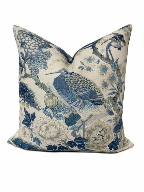 Scalamandre Shengyang Porcelain Cushion Cover Pillow Double Sided - image 1