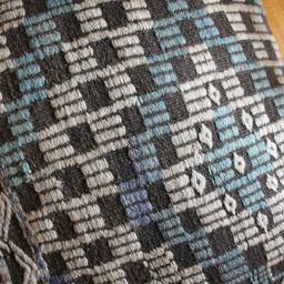 60cm - 24Inch Vintage Kilim Cushion Cover Handwoven Large Floor Sofa Pillow - thumbnail 2