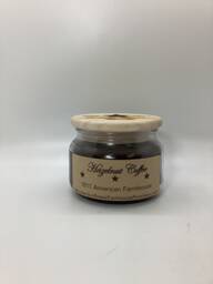 Hazelnut Coffee Highly Scented Candle/Apothecary Jar 10 Oz/Paraffin Wax/Farmhouse Candle/Hand Poured Candle/Country Primitive Candle