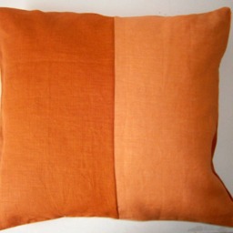 Linen Cushion Cover 2 Oranges - thumbnail 2