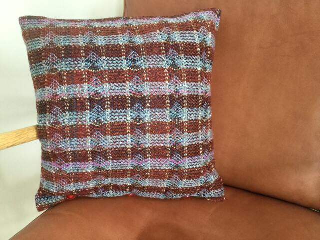 One Of A Kind - Pillow Case Sewn From Missoni Fabric - image 1