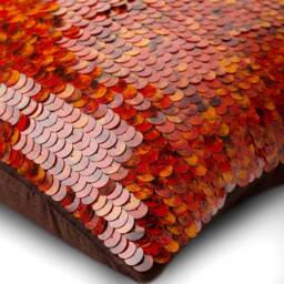 "Decorative Red Sofa Pillow 16""x16" - thumbnail 2