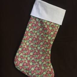 Peppermint Candy Christmas Stocking - thumbnail 2