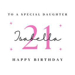 Daughter 21st Birthday Candle Gift Set Box Gifts Present Card - thumbnail 4