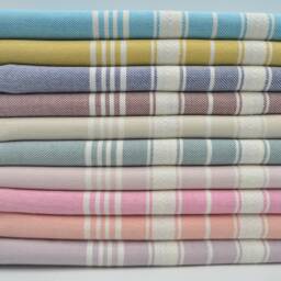 "Bright Yellow Towel, Turkish Towel, 40""x70" - thumbnail 4