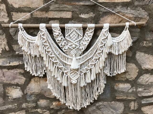 Large Macrame Wall Hanging - image 1