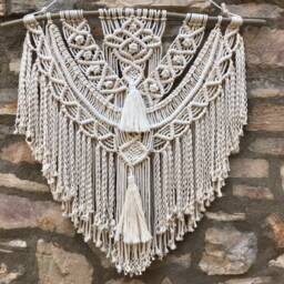 Large Macrame Wall Hanging - thumbnail 2