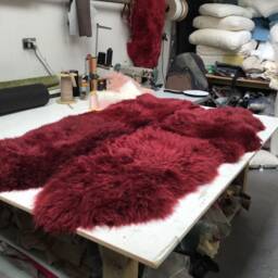 Oyster Cream Sheepskin Genuine Rug Double. Luxury Fleeces, Create Hygge - thumbnail 4