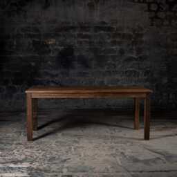 Handcrafted Reclaimed Wood Dining Table Rustic Farmhouse Kitchen Table - thumbnail 2