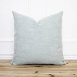 Seafoam Green Pillow Cover 20 X Textured Woven Decorative Throw 16 26 - Marina - thumbnail 1