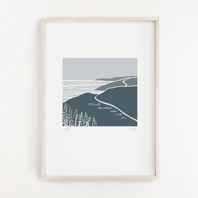I'll Walk With You Print, Wedding Love Gift, Anniversary Gifts For Her, Engagement Gift - image 1