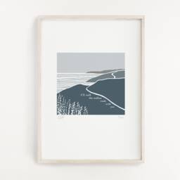 I'll Walk With You Print, Wedding Love Gift, Anniversary Gifts For Her, Engagement Gift - thumbnail 1