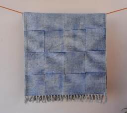 Large - 9x12 Ft Indian Rugs, Cotton Rug, Woven Area Decor Rustic Decorative Bohemian Indian Rugs - thumbnail 1