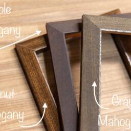 Handmade Wood Picture Frame 5/8 - thumbnail 3