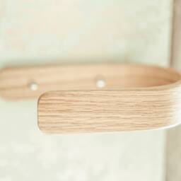 Oak Curtain Tie Backs, Home D??cor, Wooden Holdbacks - thumbnail 3