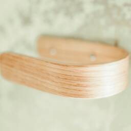 Oak Curtain Tie Backs, Home D??cor, Wooden Holdbacks - thumbnail 4