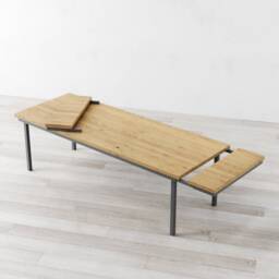 Medway Extendable Natural Oak Dining Table - thumbnail 1