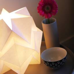 Origami Table Lamp in Paper - thumbnail 3