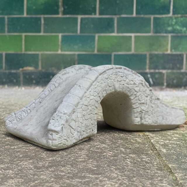 Concrete Bridge Statue Cement Garden Decoration Stone Ornament Outdoor Pathway Sculpture Japanese Style Figurine Lover Gift - image 1