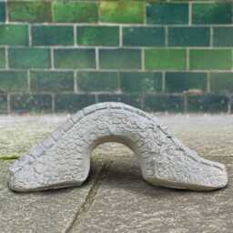 Concrete Bridge Statue Cement Garden Decoration Stone Ornament Outdoor Pathway Sculpture Japanese Style Figurine Lover Gift - thumbnail 3