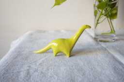Handmade Ceramic Dinosaur Figurine - thumbnail 1