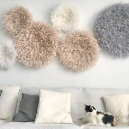 Wall Decor Juju Hat, Feather Wall Decor, Boho Juju Hat Feather, Home Jujuhat - Juju - thumbnail 2