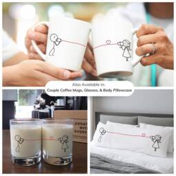 His & Hers Pillowcases Say I Love You, Matching Anniversary Pillow Cases For Couples, Valentine's Day, Wedding Gift, Boldloft - thumbnail 4