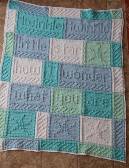Twinkle Pattern For Crocheted Blanket - image 1