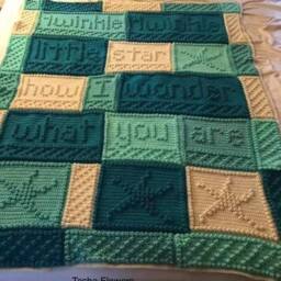 Twinkle Pattern For Crocheted Blanket - thumbnail 4