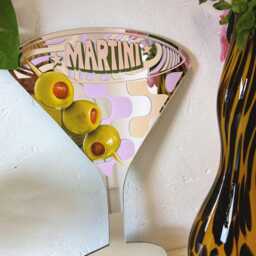 Martini Cocktail Mirror - thumbnail 3