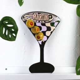 Martini Cocktail Mirror
